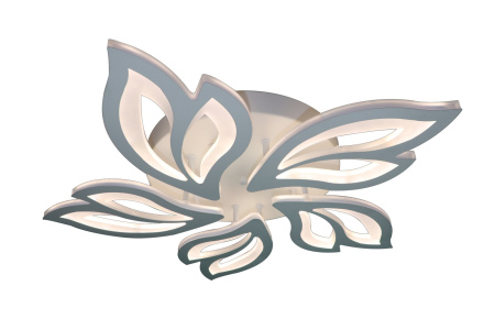 картинка Потолочная люстра светодиодная с пультом и управлением смартфоном регулировка цветовой температуры и яркости ночной режим таймер HIGH-TECH LED LAMPS 82006 от магазина BTSvet