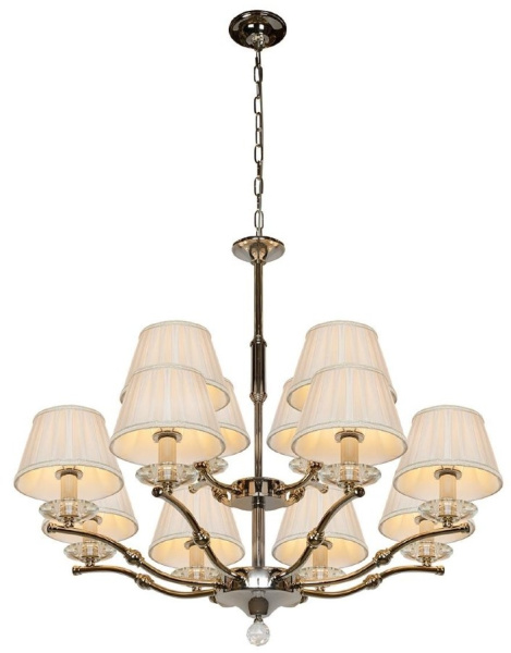 картинка Подвесная люстра Vivaldi 85125/8+4 CR от магазина BTSvet