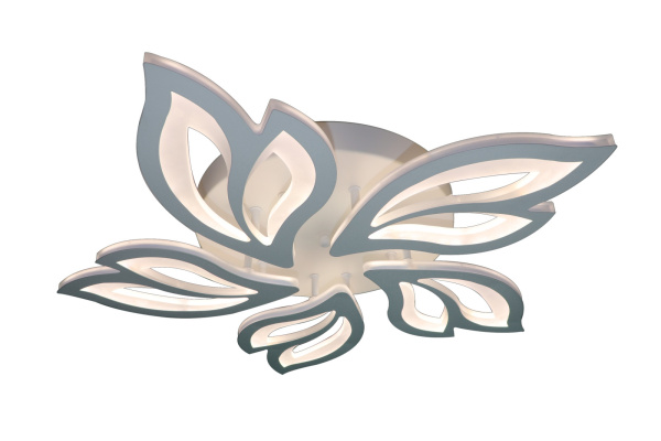 картинка Потолочная люстра светодиодная с пультом и управлением смартфоном регулировка цветовой температуры и яркости ночной режим таймер HIGH-TECH LED LAMPS 82006 от магазина BTSvet