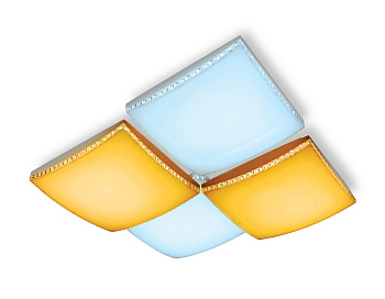 Потолочный светильник светодиодный с пультом регулировкой цветовой температуры и яркости с ночным режимом COMFORT FP2324