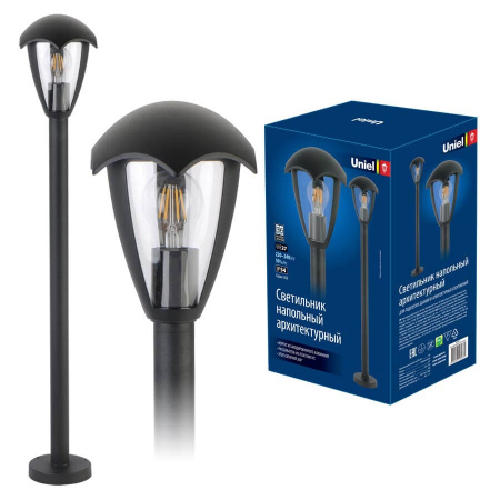 Наземный фонарь UUL-T80A 60W/E27 IP54 BLACK