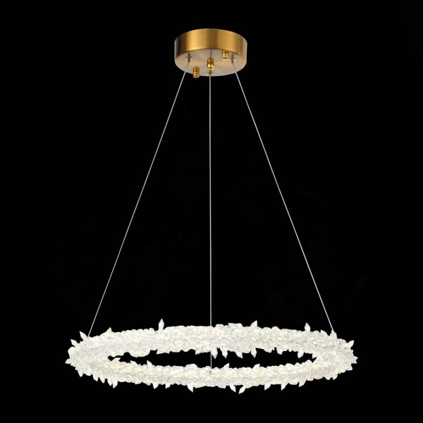 картинка Подвесная люстра хрустальная светодиодная с пультом и регулировкой цветовой температуры Lucchero SL6105.203.01 от магазина BTSvet