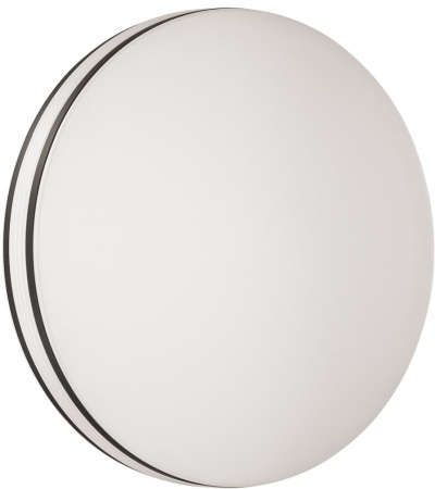 Настенно-потолочный светильник светодиодный для ванной с пультом и управлением смартфоном регулировкой цветовой температуры и яркости ночным режимом Lobio Rbg 3056/DL IP43