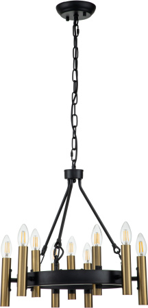 картинка Люстра подвесная Cero V000207 (13009/9P Black ) от магазина BTSvet