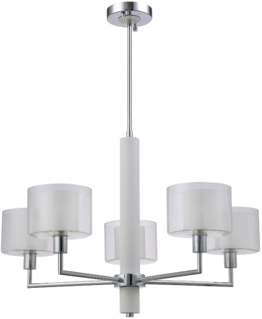 Потолочная люстра на штанге MAESTRO SP-PL5 CHROME