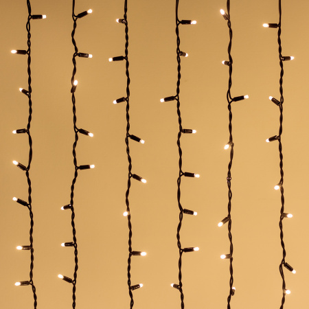 картинка Светодиодная гирлянда ARD-CURTAIN-PRO-2000x3000-BLACK-760LED-STD WARM (230V, 70W) (Ardecoled, IP65) 026065 от магазина BTSvet