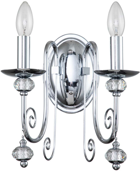 картинка Бра Shine 678/2A E14*40W Chrome от магазина BTSvet