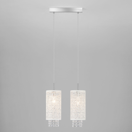 Хрустальный подвесной светильник 1181/2 хром