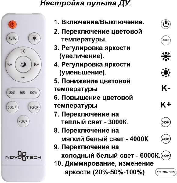 картинка Потолочная люстра светодиодная Calm 358932 от магазина BTSvet