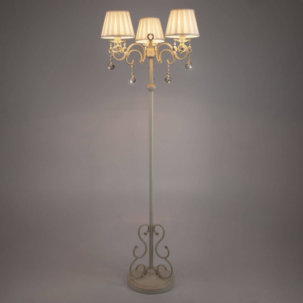 картинка Торшер 12075/3F белый Strotskis от магазина BTSvet