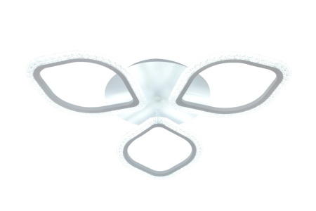 картинка Потолочная люстра диммируемая светодиодная с пультом регулировкой цветовой температуры и яркости ночным режимом и таймером 10251/3LED от магазина BTSvet