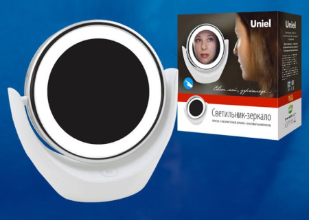 картинка Зеркало с подсветкой светодиодное TLD-592 White/LED/13Lm/6000K/3АА от магазина BTSvet