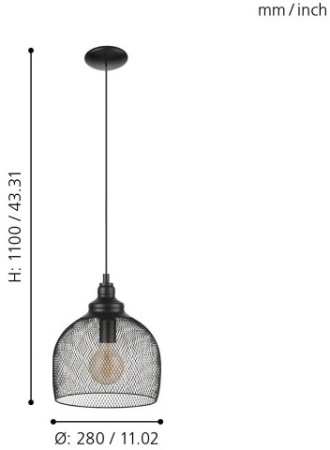 картинка Подвесной светильник STRAITON 49736 от магазина BTSvet