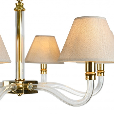 картинка Подвесная люстра Amber YT2043-6 GD+Coffee от магазина BTSvet