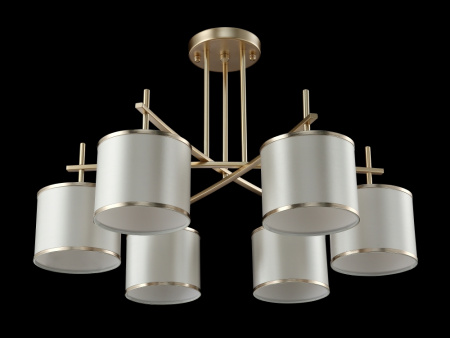 картинка Потолочная люстра SERGIO PL6 GOLD от магазина BTSvet