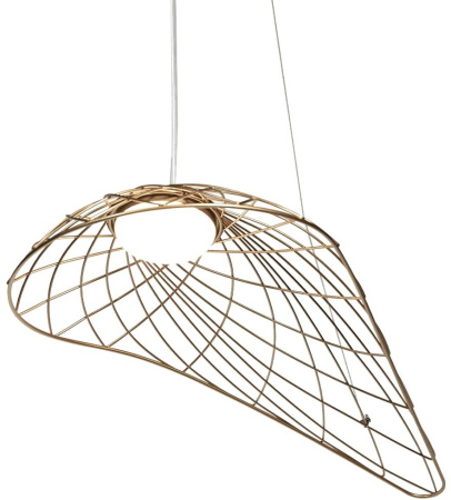 картинка Подвесной светильник светодиодный Tressage 10127/590 Gold от магазина BTSvet