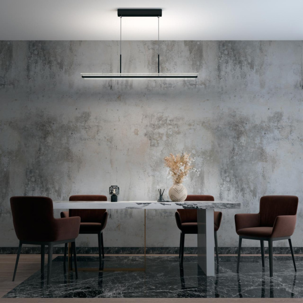 картинка Светильник подвесной диммируемый со сменой цв.температуры, пульт ДУ (2.4G) в комплекте LED 50W ITER 358991 OVER от магазина BTSvet