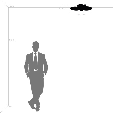 картинка Потолочная светодиодная люстра Breve 749081 от магазина BTSvet