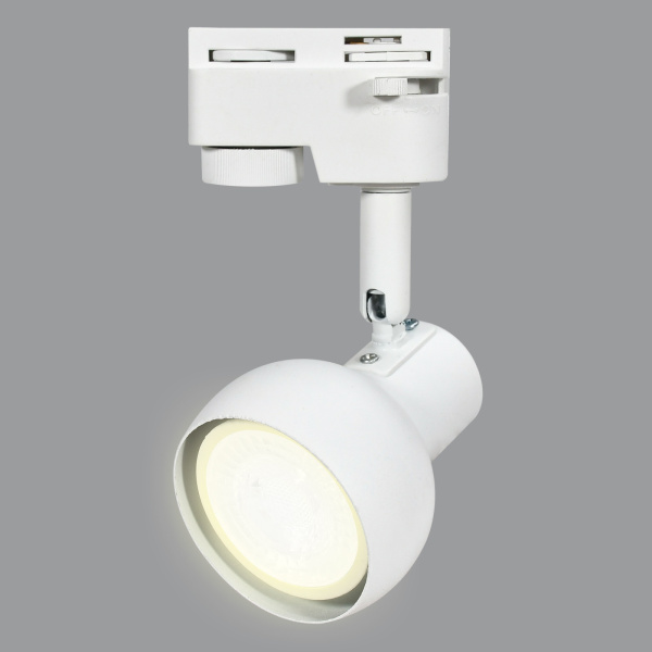картинка Трековый светильник однофазный UBL-Q322 UBL-Q322 GU10 WHITE от магазина BTSvet
