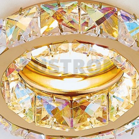 картинка Встраиваемый светильник K110 K112 PR/G от магазина BTSvet