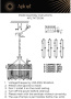 картинка Подвесная люстра хрустальная Melisa APL.747.03.06 от магазина BTSvet
