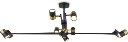 картинка Потолочная люстра на штанге Enzo FR5201PL-10B от магазина BTSvet