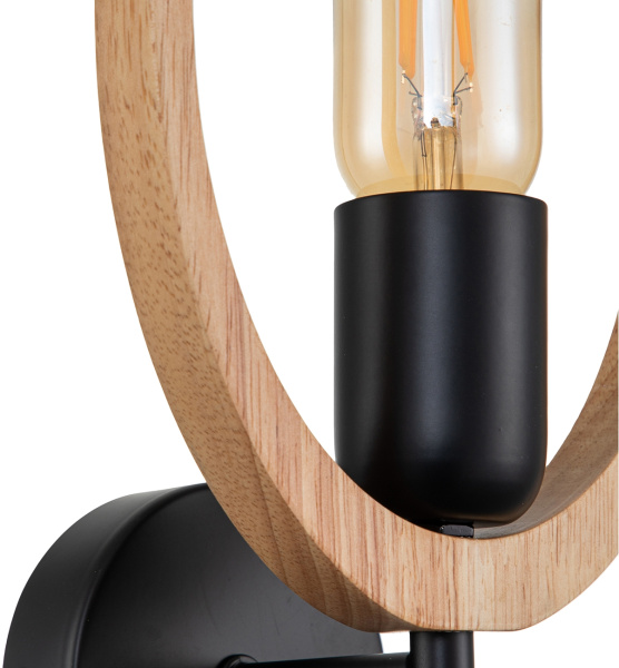 картинка Бра Rustic 10196/1A E27*40W Black от магазина BTSvet