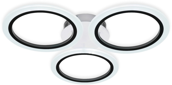 картинка Потолочная люстра светодиодная с пультом регулировкой цветовой температуры и яркости Acrylica FA4052 от магазина BTSvet