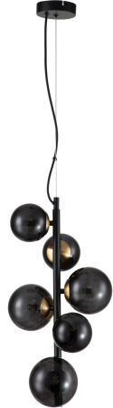 картинка Люстра подвесная Molecola V000197 (11018/6P Black) от магазина BTSvet