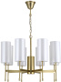 картинка Подвесная люстра 7320 7328/C brass без абажуров от магазина BTSvet