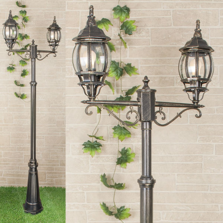 картинка Наземный фонарь уличный NLG99HL004 черное золото от магазина BTSvet