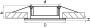 картинка Встраиваемый светильник LEGA l 011059 от магазина BTSvet