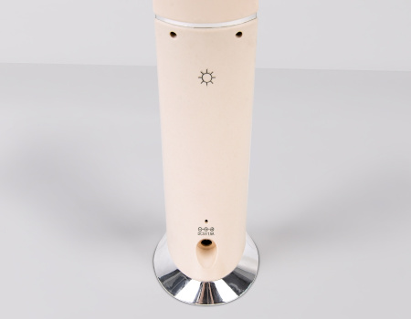 картинка Офисная настольная лампа светодиодная диммируемая с выключателем регулировкой цветовой температуры часами термометром и будильником Desk DE511 от магазина BTSvet