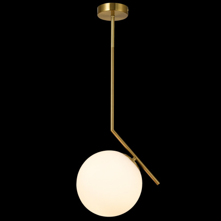 картинка Потолочная люстра RENZO 81423/1P GOLD SATIN от магазина BTSvet