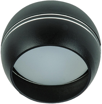 Светильник встраиваемый-накладной. Sotto DLC-S614 GX53 BLACK/SILVER