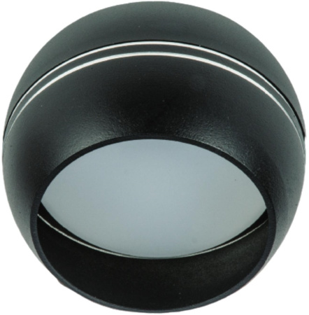 Светильник встраиваемый-накладной. Sotto DLC-S614 GX53 BLACK/SILVER