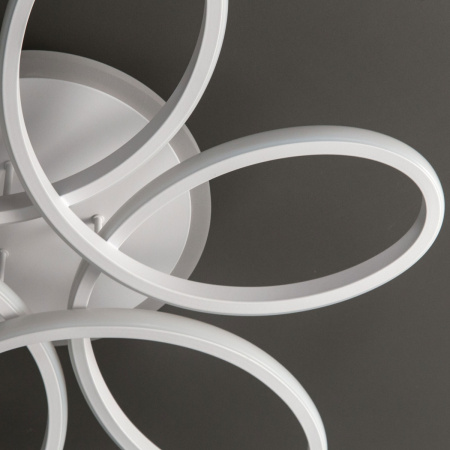 картинка Потолочная люстра светодиодная с управлением смарфоном и пультом регулировка яркости и цветовой температуры Сезар Смарт CL233A150E RGB от магазина BTSvet