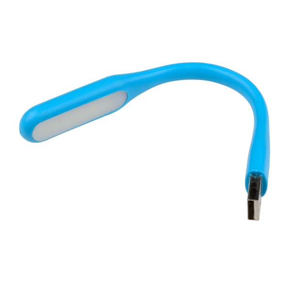 Ручной фонарь светодиодный с зарядкой от USB TLD-541 Blue