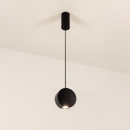 картинка Подвесной светильник LED SP-ELEMENTA-ROLL-R100-9W Warm3000 (BK, 39 deg, 230V) (Arlight, IP40 Металл, 3 года) 032767 от магазина BTSvet