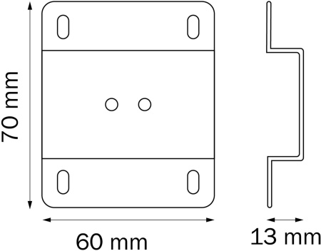 картинка Планка крепежная к треку 505XXX Barra 505170 от магазина BTSvet