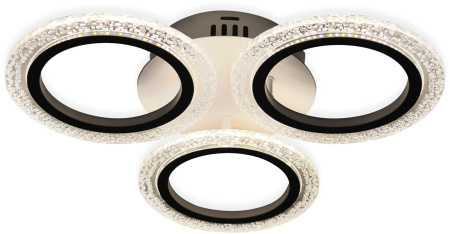 картинка Потолочная люстра светодиодная с пультом регулировкой цветовой температуры и яркости Acrylica FA4050 от магазина BTSvet