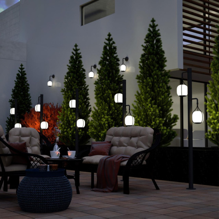 картинка Настенный фонарь уличный светодиодный Street 358581 IP54 от магазина BTSvet