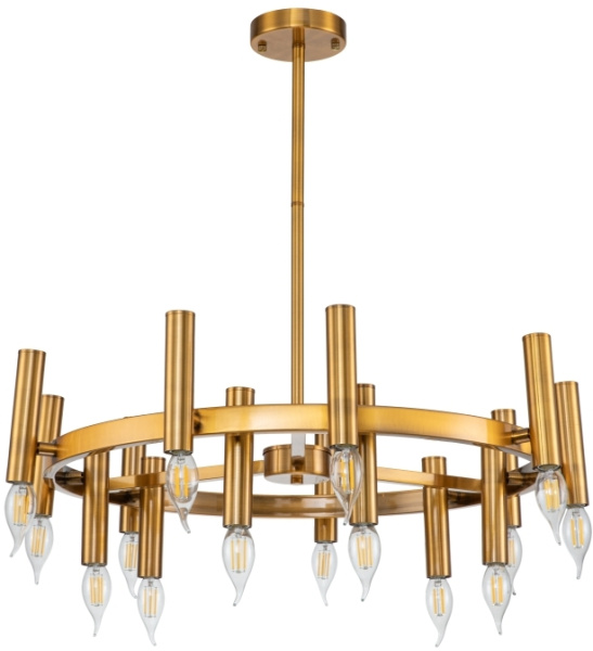 картинка Потолочная люстра на штанге Leonardo 2156/05/15P от магазина BTSvet