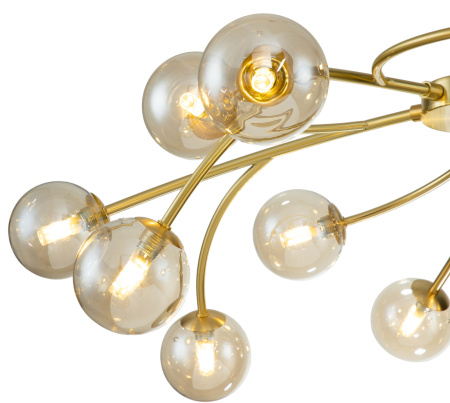 картинка Люстра потолочная на штанге Intero V000226 (11024/15R Gold) от магазина BTSvet