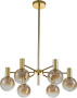 картинка Люстра потолочная на штанге Collana V000220 (13015/6R Gold) от магазина BTSvet