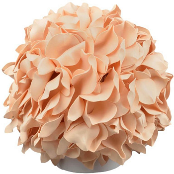 Интерьерная настольная лампа ULW-R07 T/3000K/150C/A Гортензия Белый/Кремовый