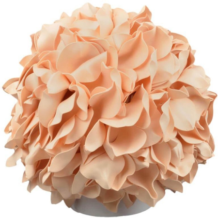 Интерьерная настольная лампа ULW-R07 T/3000K/150C/A Гортензия Белый/Кремовый