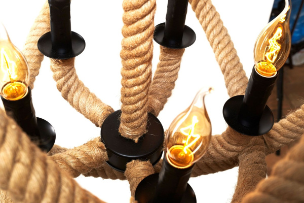 картинка Подвесная люстра Wicker LOFT1194-5 от магазина BTSvet