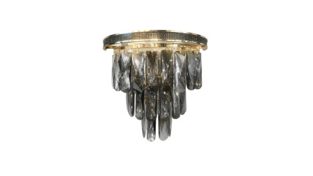 Настенный светильник хрустальный Chici  LDW 6002-3 GD+GY