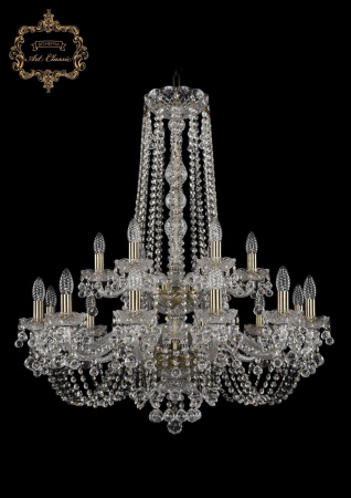 Хрустальная подвесная люстра 11.26.12+6.300.2d.h-95.Br.B